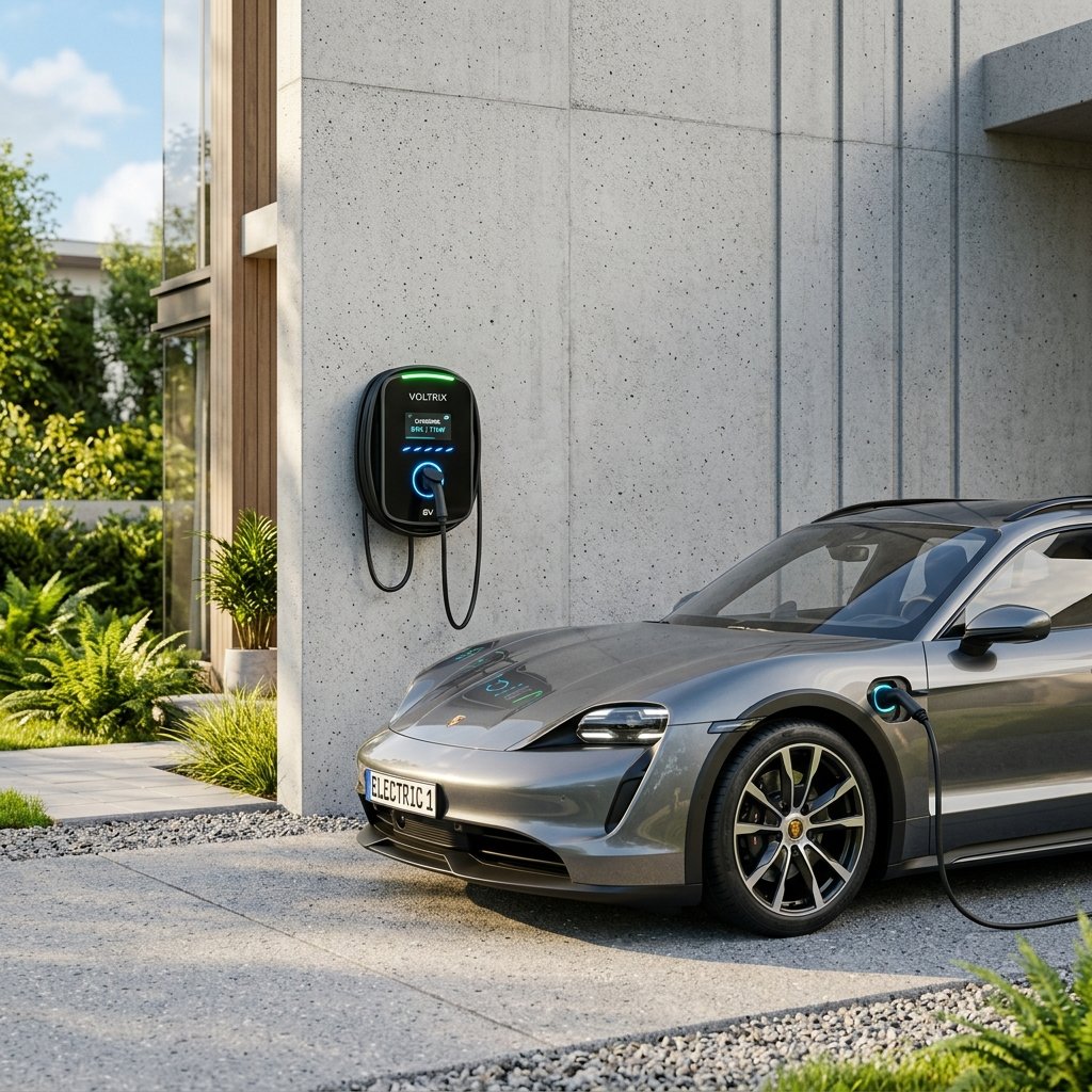 Solar-Integrated EV Charging installation